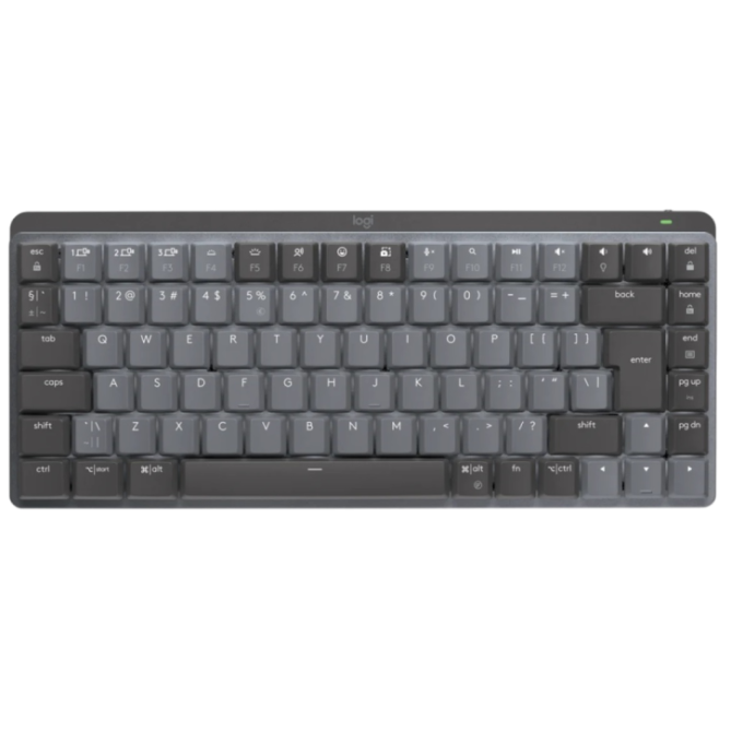 Logitech MX Mechanical Mini Minimalist Graphite (920-010780) - зображення 1