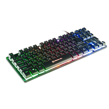REAL-EL Gaming 8710 TKL Backlit Ukr Black