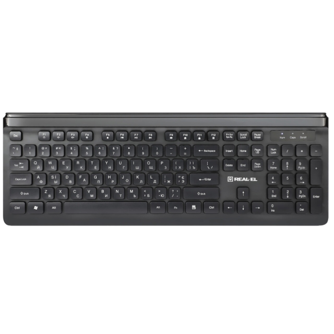 REAL-EL Comfort 7085 Ukr Black - зображення 1
