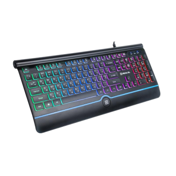 REAL-EL Comfort 8000 Backlit Ukr Black