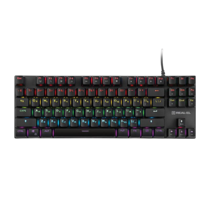 REAL-EL M 05 Grey USB - зображення 1