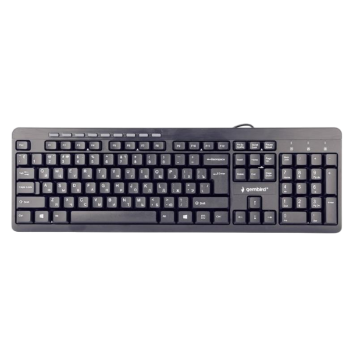 Gembird KB-UM-106-UA Ukr Black