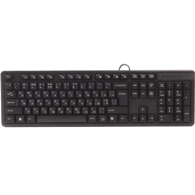 A4Tech KK-3 Black - зображення 1