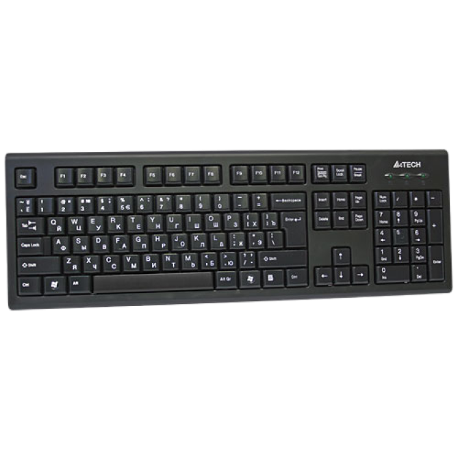 A4Tech KR-85 PS/2 Black - зображення 1