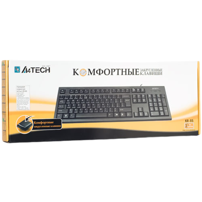 A4Tech KR-85 PS/2 Black - зображення 2