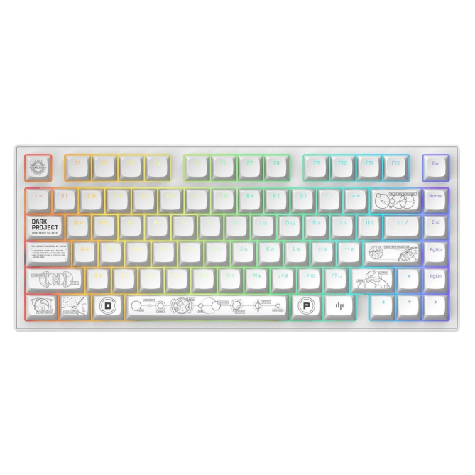 Dark Project ALU81 Terra Nova White (DPKB_NOVA_81_ANSI_WHITE_UA) - зображення 1