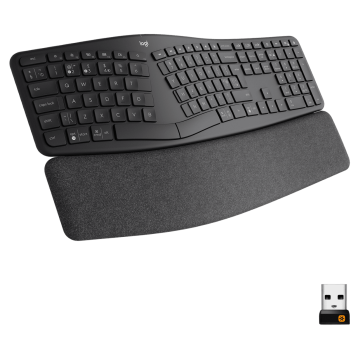 Logitech Ergo K860 Bluetooth/Wireless UA Black (920-010108)