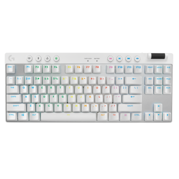 Logitech G PRO X TKL Lightspeed White Tactile (920-012148)