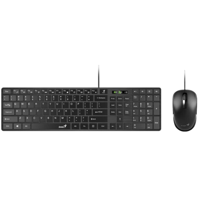 Genius C-126 SlimStar Black Ukr (31330007407) - зображення 1