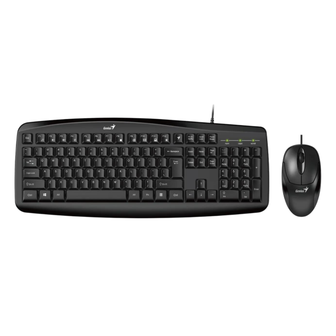 Genius KM-200 Ukr Black (31330003410) - зображення 1