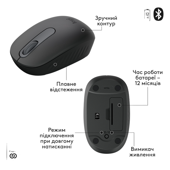Logitech MK250 Graphite (920-013823) - зображення 2