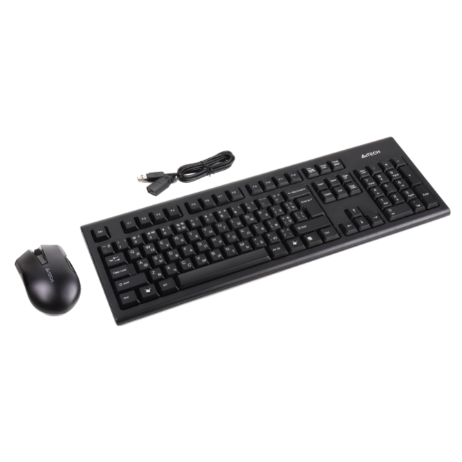 A4Tech 3000N (GK-85+G3-200N) Black USB - изображение 2