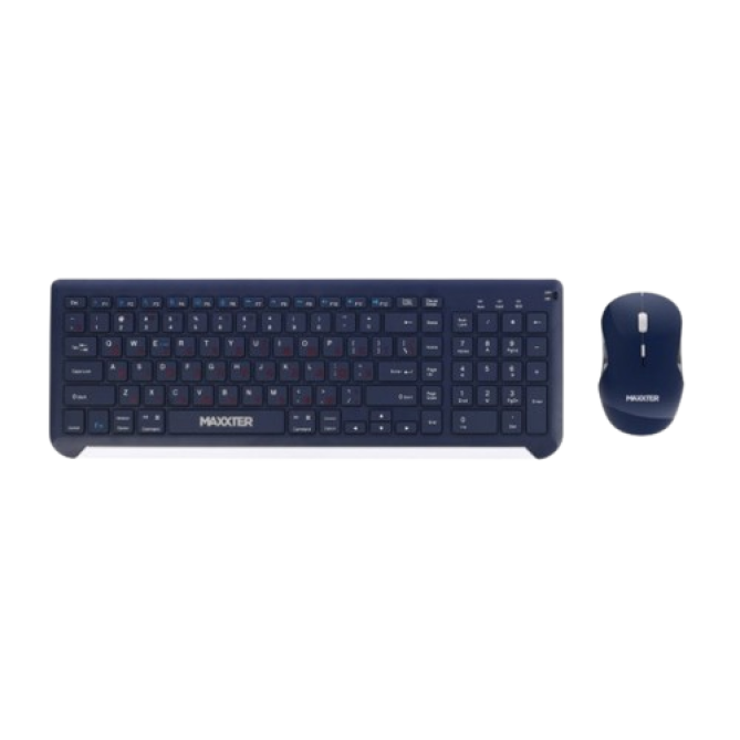 Maxxter KMS-WCM-01BL-UA Dark Blue - зображення 1