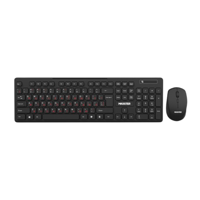 Maxxter KMS-WCM-02B-UA Black - зображення 1
