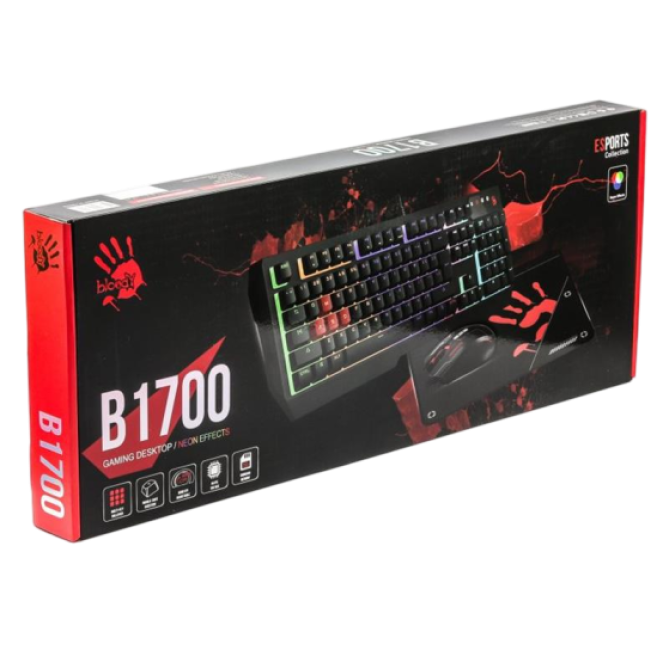 A4Tech B1700 Bloody Black - зображення 2