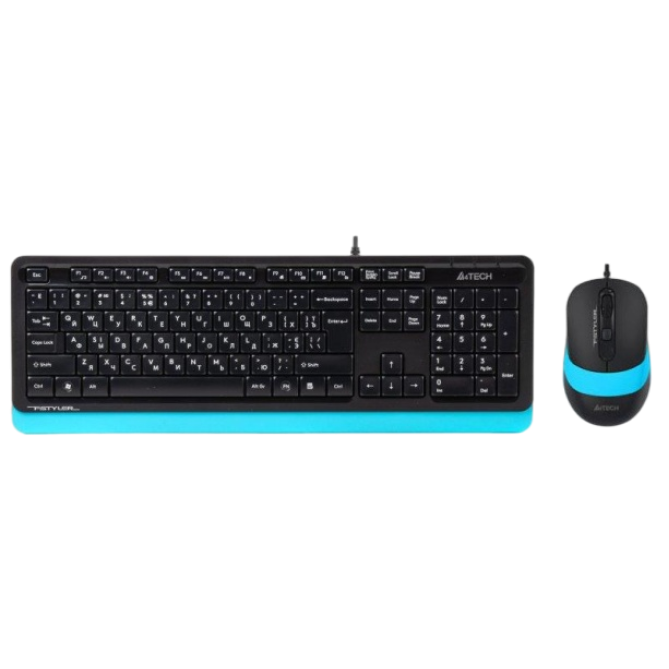 A4Tech F1010 Black/Blue USB - изображение 1