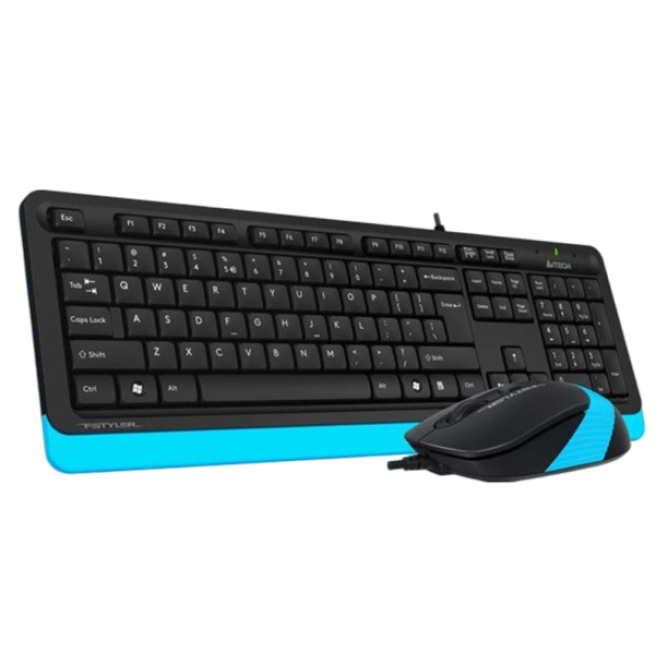 A4Tech F1010 Black/Blue USB - изображение 2