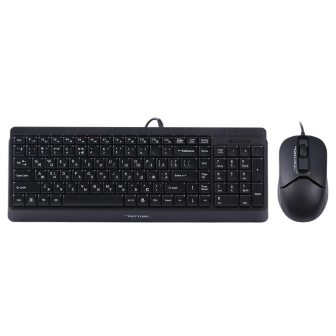 A4Tech F1512 Black USB - зображення 1
