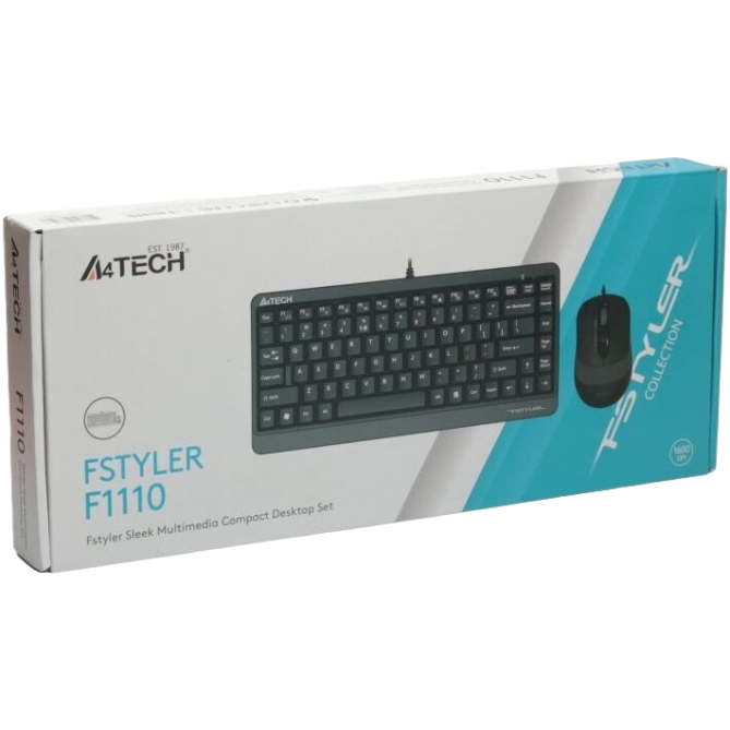 A4Tech Fstyler F1110 Grey USB - изображение 3