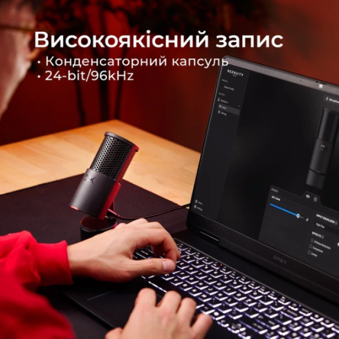 HyperX SoloCast 2 Black (AR0A0AA) - зображення 2