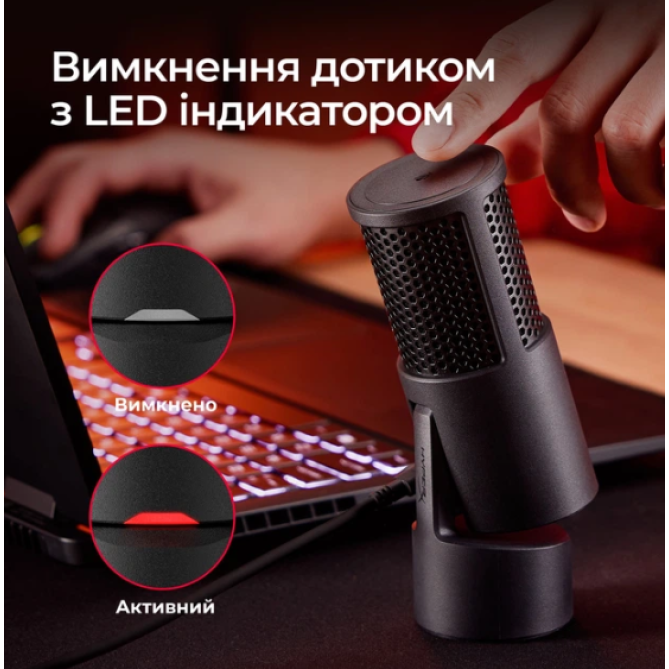 HyperX SoloCast 2 Black (AR0A0AA) - зображення 4
