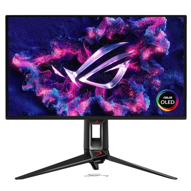 Asus 27" ROG Swift PG27UCDM (90LM0B30-B01971) OLED Black 240Hz - зображення 1