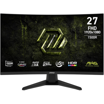 MSI 27" MAG 275CF X24 VA Black 240Hz Curved