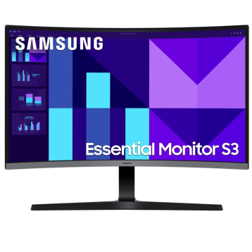 Samsung 27" Essential S3 S27D390G (LS27D390GAIXUA) VA Black Curved 100Hz