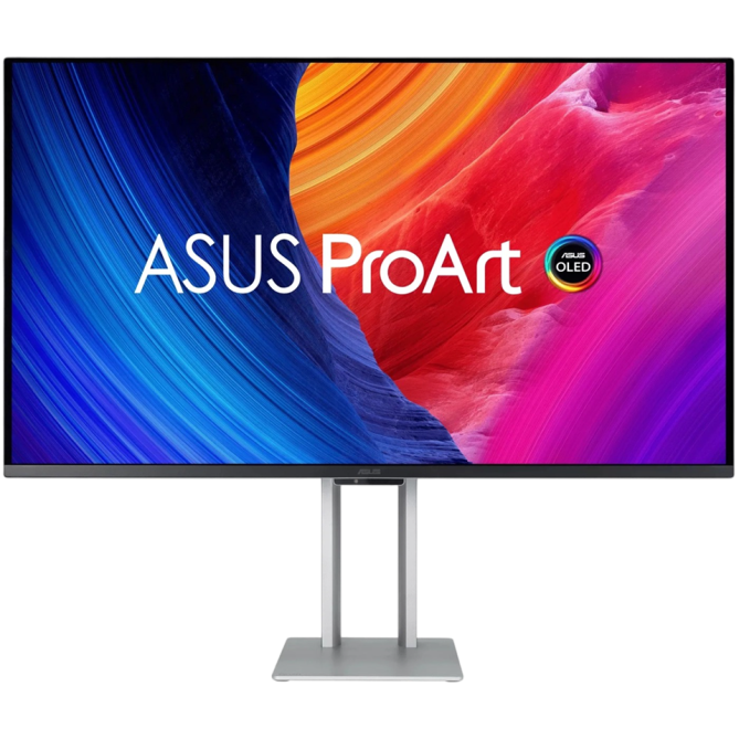 Asus 31.5" ProArt PA32UCDM (90LM03HE-B01K70) OLED Silver/Black 240Hz - зображення 1