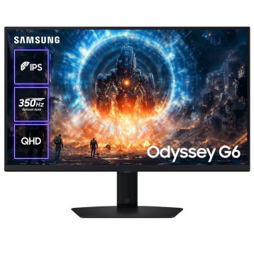 Samsung 27" Odyssey G6 (LS27FG606EIXUA) IPS Black 350Hz