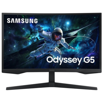Samsung 27" Odyssey G5 S27CG550 Black (LS27CG550EIXUA) VA Black Curved 165Hz