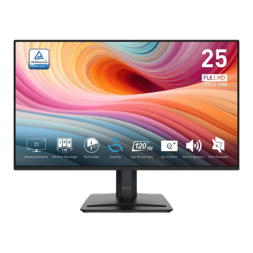MSI 24.5" Pro MP251 E2 IPS Black 120Hz