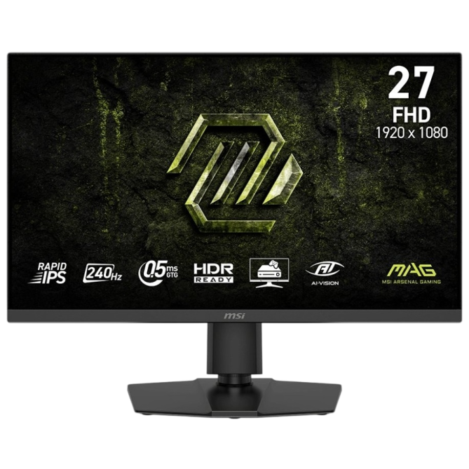 MSI 27" MAG 272PF X24 IPS Black 240Hz - зображення 1