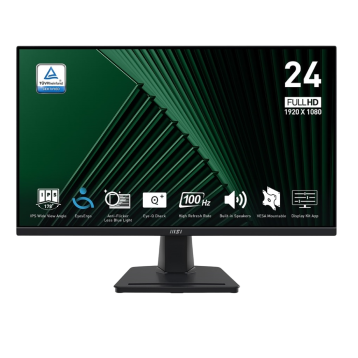 MSI 23.8" Pro MP245G IPS Black 100Hz