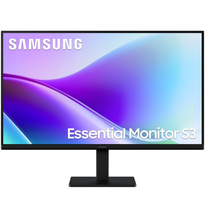 Samsung 27" Essential S3 LS27F320 (LS27F320GAIXUA) IPS Black 120Hz - изображение 1