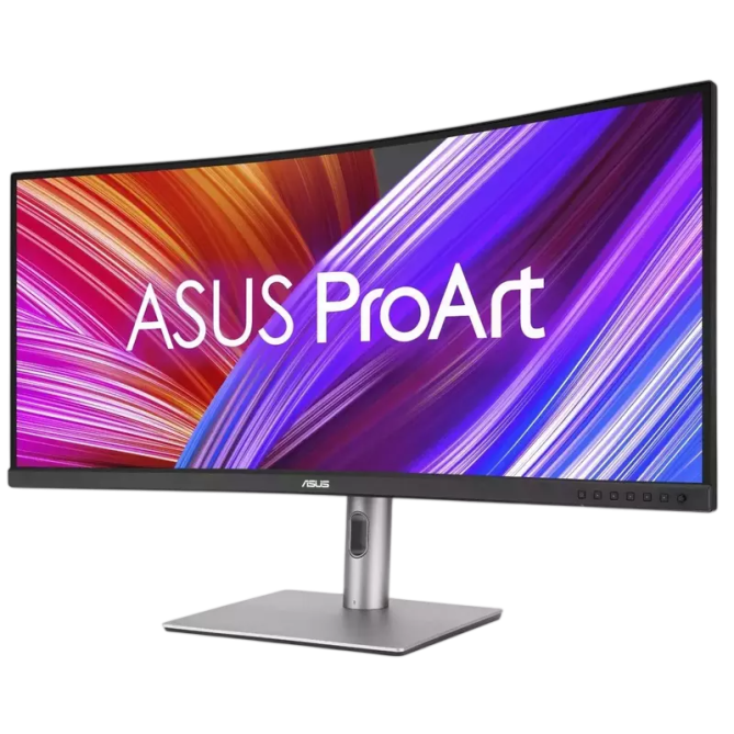 Asus 34.1" PA34VCNV (90LM04A0-B02370) IPS Black/Silver Curved - зображення 1
