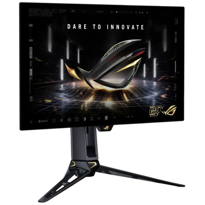 Asus 26.5" ROG Swift PG27AQWP-G (90LM0CF0-B02971) OLED Black 540Hz - зображення 2
