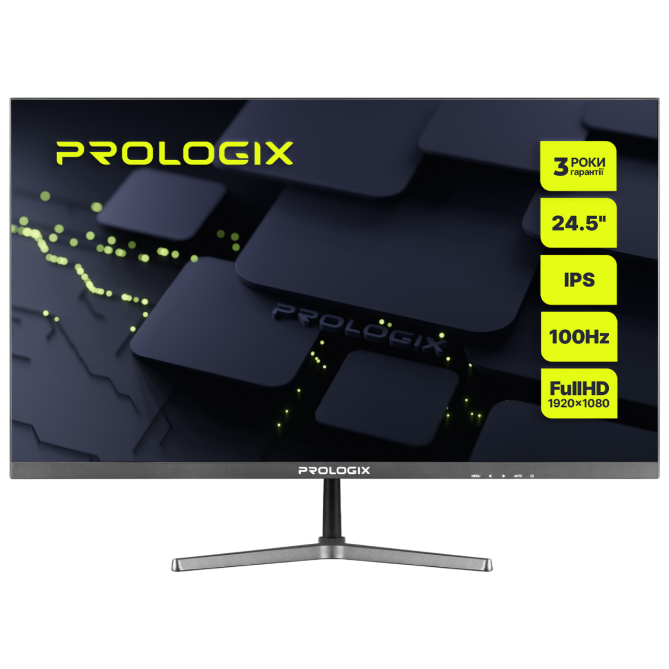 Prologix 24.5" P2525HF IPS Black 100Hz - зображення 1