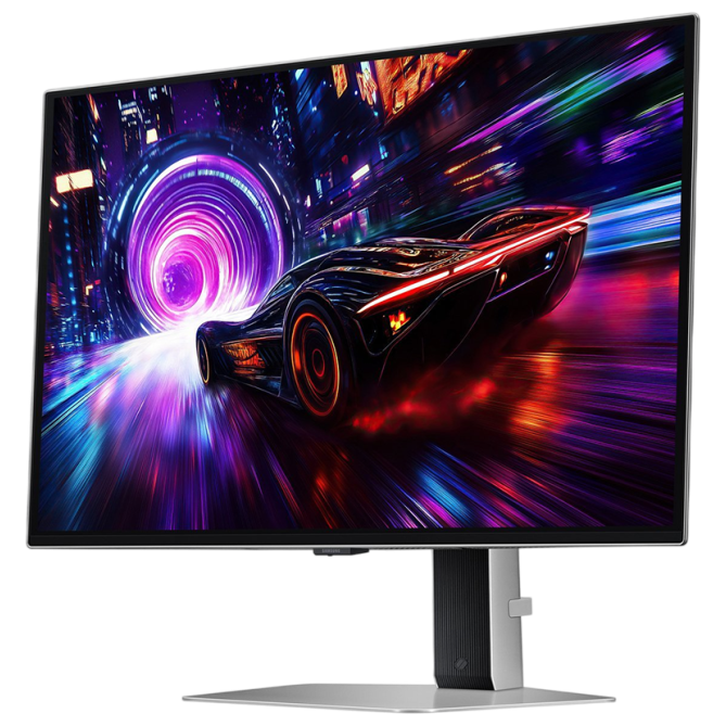 Samsung 27" Odyssey G8 G81SF (LS27FG812SIXUA) OLED Silver 240Hz - зображення 2