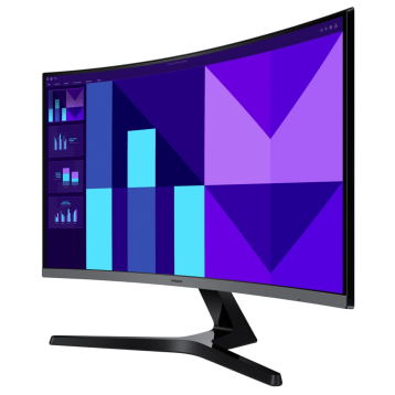Samsung 27" Essential S3 S27D390G (LS27D390GAIXUA) VA Black Curved 100Hz