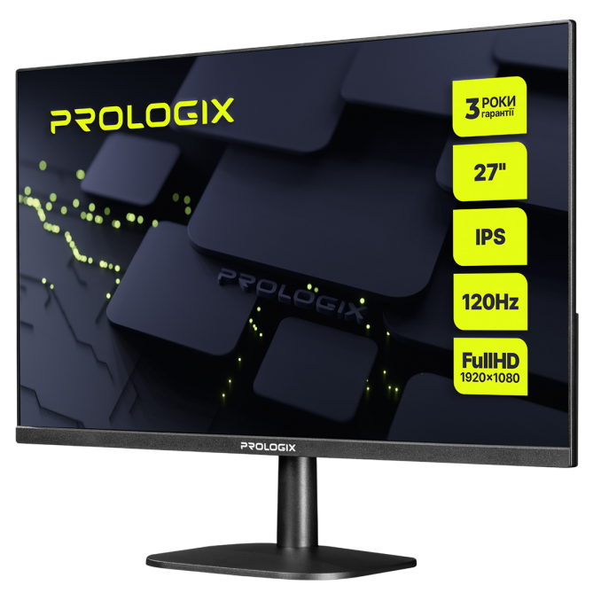 Prologix 27" P2725HV IPS Black 120Hz - зображення 2
