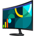Samsung 24" Essential S3 LS24D360 (LS24D360GAIXUA) VA Black Curved 100Hz - фото 2