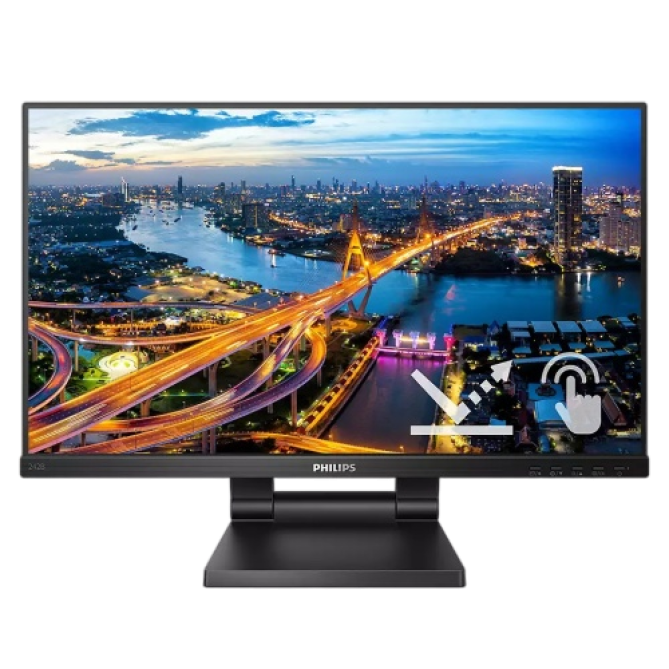Philips 21.5" 222B1TC/00 IPS Black SmoothTouch - зображення 1