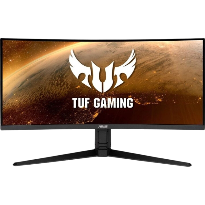 Asus 34" VG34VQL1B VA Black Curved 165Hz - зображення 1