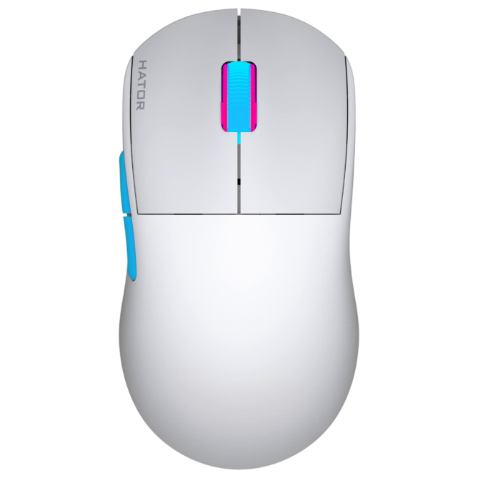 Hator Quasar 2 Pro Wireless White/Cyan (HTM561WC) - зображення 1