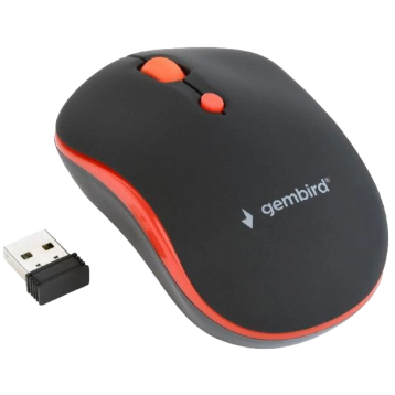 Gembird MUSW-4B-03-R Black/Red
