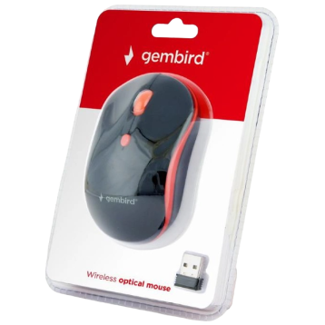 Gembird MUSW-4B-03-R Black/Red
