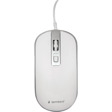 Gembird MUS-4B-06-WS White/Silver