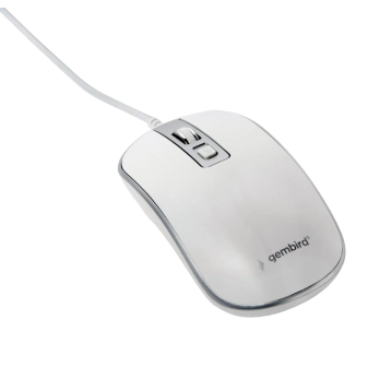 Gembird MUS-4B-06-WS White/Silver