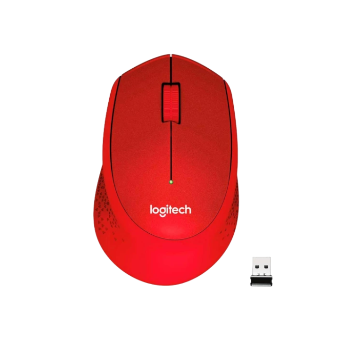 Logitech M330 Silent Plus Red (910-004911) - зображення 1